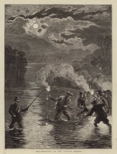 Pesca de anguilas en la frontera escocesa de Samuel Edmund Waller